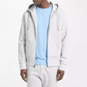 Sudadera con Capucha Personalizada de Alta Calidad, Fabricada con Cierre, para Hombre, en Poliéster/Algodón, Corte Regular, Forro Polar de Invierno, Ecológica, Transpirable - Product Image 4