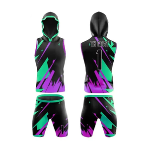 Uniformes de fútbol americano Adulto OEM Bandera Fútbol Transpirable Tallas grandes Conjuntos de verano Nuevo diseño personalizado Manga corta - Product Image 2