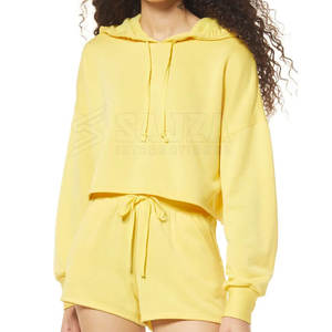 Uso al aire libre, superventas, Top corto para mujer, sudaderas con capucha, ropa de moda, Top corto duradero, sudaderas con capucha para mujer - Product Image 2