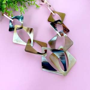 Collar de cadena de eslabones de circón cristiano de estilo Punk de lujo, aleación de Zinc de plástico Unisex, diseño personalizado de la mejor calidad - Product Image 4