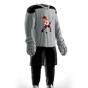 Uniformes personnalisables de hockey sur glace pour jeunes Uniforme d'entraînement personnalisé avec numéro de nom et logo de l'équipe Ajoutez votre propre style - Product Image 5
