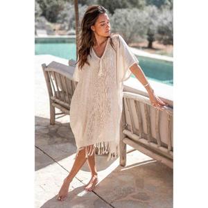 Robe poncho longue et ample, design simple et minimaliste pour femmes, tenue de voyage parfaite, confortable et chic, mode quotidienne - Product Image 3