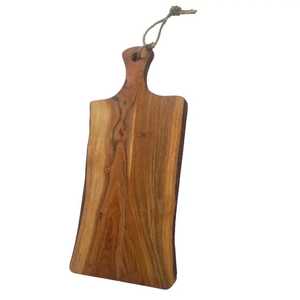 Nouveau design Planche de service en bois d'acacia Planche à fromage tendance Bloc à découper pour la maison, le mariage et le restaurant - Product Image 1