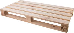 Paleta de luz natural 120 x 60 x 13 cm (L x P x A) – Estilo natural/shabby chic/vintage/construcción de muebles – Estante de paleta – Construcción de cama - Product Image 6