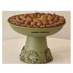 Cuenco de chocolate martillado plateado Última nueva llegada Cuenco dulce hecho a mano Cuenco de chocolate de diseñador con estilo clásico - Product Image 4