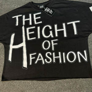 Vente chaude de haute qualité Crop Boxy T-shirt pour hommes avec impression graphique personnalisée T-shirt pour hommes personnalisable - Product Image 3