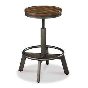 Torjin, muebles sencillos de 4 piezas, juego de comedor, mesa de mostrador larga en madera 2111396 - Product Image 3