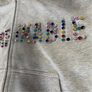 เสื้อฮู้ดการออกกำลังกายแฟชั่นสำหรับผู้ชายเสื้อผ้าสุดหรูออกแบบได้ตามต้องการพร้อมซิปสามารถส่งตัวอย่างได้ภายใน7วัน - Product Image 4