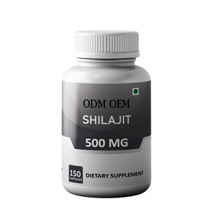 ODM OEM Organic 500mg <b>Himalayan</b> <b>Shilajit</b> 150 Capsules OEM High Quality Natural <b>Himalayan</b> <b>Shilajit</b> Extract <b>Shilajit</b> Capsule - Product Image 1