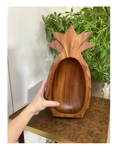 Cuenco de madera con forma de piña de lujo para el hogar, Hotel, restaurante, decoración, ensalada de frutas, vajilla, cuencos para servir ensalada y fruta - Product Image 4