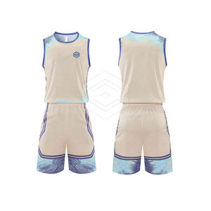 Uniformes de Baloncesto para Hombre de la Mejor Calidad, Diseño Personalizado, 100% Poliéster Transpirable, Logotipo Personalizado, Oferta de Verano al por Mayor - Product Image 1