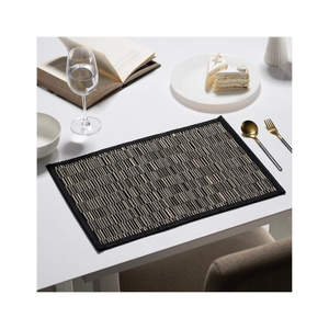 Mantel Individual Sencillo de Algodón y Yute Magenta Sólido 30x45cm para Mesa de Comedor, Certificado ISO, Ligero, Venta al por Mayor desde India, Listo para Exportación - Product Image 5