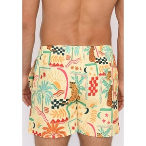 Short personnalisé pour maillot de bain pour homme avec bande élastique vêtements de plage pour garçon short de bain avec poches maillot de bain de haute qualité - Product Image 4