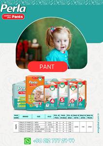PERLA Mini No.2 <b>Disposable</b> Premium Quality Baby Diapers Infants' Product - Product Image 3