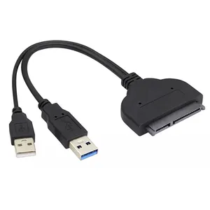 Bộ Chuyển Đổi SATA Sang USB 3.0 Lên Đến 6 Gbps Hỗ Trợ 2.5 Inch HDD SSD 22 Pin