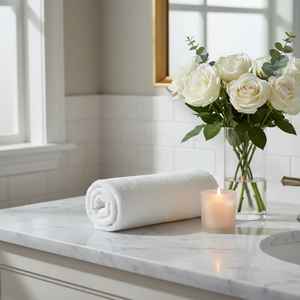 Premium Hotel Face & Bath <b>Towel</b> Set 50x70 cm 100% <b>Turkish</b> Cotton High Absorbency Waterproof Quick Dry House Use - Product Image 3