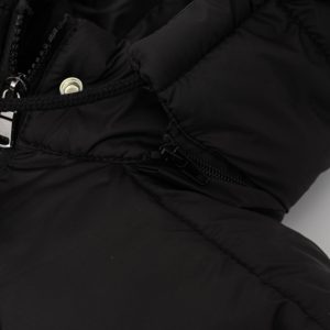 <strong>Ladies</strong> Long Hooded Quilted Puffer Vest Sleeveless Winter Warm Coat Outerwear with Zipper Front Closure - Product Image 6