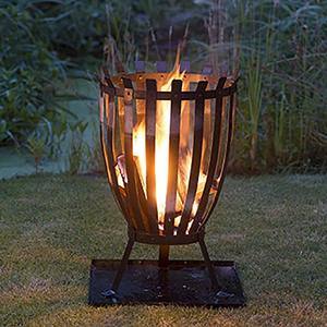 Black Round Metal Iron Fire Pit For Outdoor Garden Parties Metal Round Fire Pit Cheaply Available With Indian Manufacturer - Product Image 2