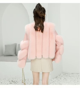 Chaqueta de motorista de invierno modesta para mujer personalizada, abrigo de piel sintética esponjoso, abrigos y prendas de vestir exteriores para mujer, OEM ODM disponible - Product Image 2