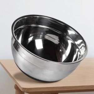 Tazón de servicio de acero inoxidable de primera calidad, diseñado para uso Premium en cocinas profesionales con rendimiento de alta calidad - Product Image 1
