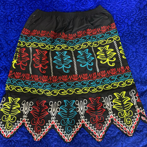 Faldas bordadas personalizadas de alta calidad para mujer, ropa de calle superventas, faldas bordadas y estampadas de poliéster 100% para mujer, OEM - Product Image 5