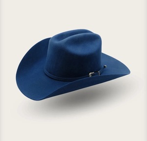 Handmade Bolivian Wool <b>Western</b> Cowboy <b>Hat</b> Wide Brim Unisex Made in Mexico - Product Image 4