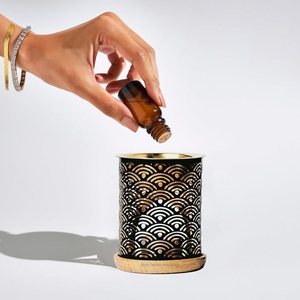 Arabic Style <b>Oud</b> <b>Bakhoor</b> Incense Burner Home Fragrance Oil Diffused Incense burner Laser Cutting Metal Incense Holder - Product Image 6