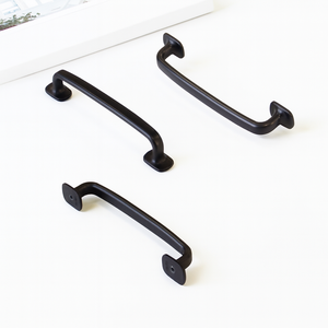 Modern Minimalist European Style Durable <b>Black</b> Brass <b>Cabinet</b> Pull <b>Handle</b> <b>Kitchen</b> Bathroom Bedroom Dining Room Furniture Drawer - Product Image 3