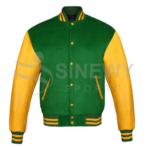 Chaqueta Varsity de Béisbol para Hombre, de Lana, de Alta Calidad, con Parches Universitarios, Estilo Urbano, en Oferta - Product Image 3