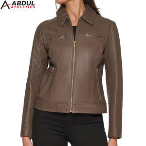 Chaqueta de Cuero de Último Diseño 2025 para Mujer, Ligera, de Alta Calidad, la Mejor Oferta - Product Image 1