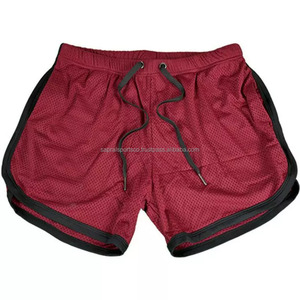 Pantalones cortos deportivos para hombre, pantalones cortos de gimnasio para correr, pantalones cortos personalizados informales para hombre, OEM, poliéster personalizado, venta al por mayor, gimnasio Fitness - Product Image 6