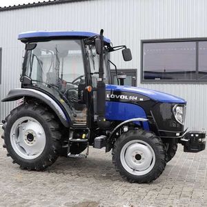 Tractores Usados Lovol 504 de 50 HP Diésel con Cabina Cerrada y Cargador en Venta - Product Image 3