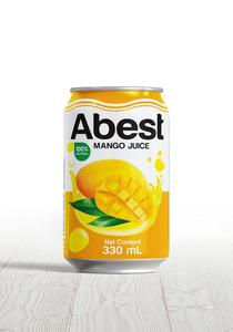 Eau de coco biologique Abest de haute qualité 100% naturelle en boîte 330ml de A & B Vietnam boisson gazeuse en gros - Product Image 5