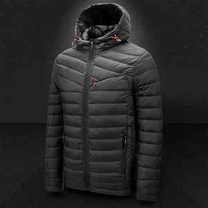 High Quality Winter Puffer Jacket <b>for</b> Men Stand Collar Casual Outwear High Quality Coats Padded Men men's jackets - Product Image 3