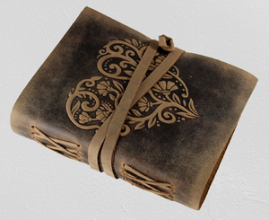 Juego de Regalo de Cuaderno de Cuero Corporativo al por Mayor, Cuaderno de Cuero de Búfalo Premium Personalizable, Diario de Lujo A5 - Product Image 1