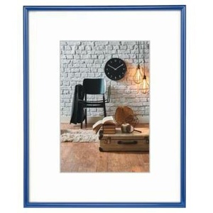 Hama Sevilla Plastic Picture Frame 21 X 29.7 cm (W X H) Reflective Glass Blue-15 X 20 cm (W X H) - Product Image 1