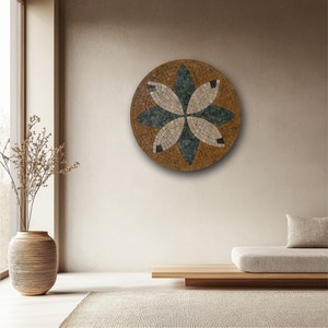 Amazing <b>Wall</b> <b>Art</b> Decorative round <b>Mosaic</b> for Stylish Above-the-Sofa Display - Product Image 2