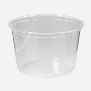 ProTakeOut - Paquete de 500 Recipientes Transparentes para Alimentos de 12 oz, Plástico PP, 4.57x2.24 Pulgadas, Duraderos, Resistentes a Fugas y Apilables, Aptos para Microondas - Product Image 1