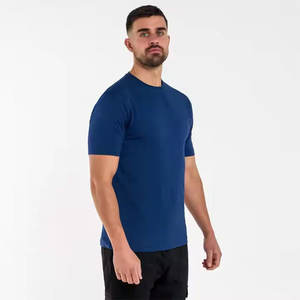 T-shirts pour hommes 100% coton en gros, imprimés cool, manches courtes, haut tendance, vêtements de sport de rue, nouveau style - Product Image 6