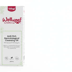 Aceite Limpiador Antipicor para Perros de 200 ml con RedMoringa, Producto Italiano OEM para Limpieza y Baño Dermatológico de Mascotas - Product Image 1