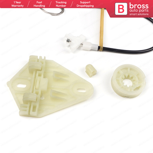 BWR267 Kit de réparation de lève-vitre porte arrière droite pour Megane MK1 X64 1996-2003 4/5 porte 7700834342 Bross Auto Parts - Product Image 2