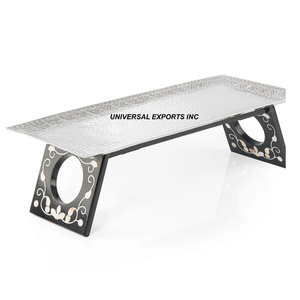 Plateau à chocolat rectangulaire en métal Plateau à chocolat fait main de qualité supérieure Nouveau plateau à chocolat fantaisie de créateur le plus vendu - Product Image 1