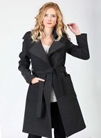 Veste matelassée réversible en laine ciselée écologique, imperméable et coupe-vent, à capuche, gris foncé, pour femme, de haute qualité, pour l'hiver