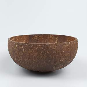 Juego de cuencos de sopa de concha de madera de cocos ecológicos, laca de alta calidad, cuencos de madera Natural de diferentes tamaños para fiestas - Product Image 3