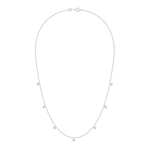 จี้เพชรธรรมชาติคุณภาพสูงพร้อมกรอบโซ่และกรอบสี่เหลี่ยมที่เป็นเอกลักษณ์สำหรับงานแต่งงานหรืองานหมั้น-จี้แฟชั่นและเสน่ห์ - Product Image 2