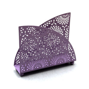 Servilletero de diseño de metal elegante en acero inoxidable Premium con acabado elegante, perfecto para Decoración de mesa de lujo - Product Image 3