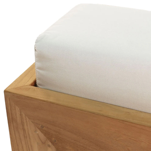 Arjuna โซฟาเข้ามุมกลางแจ้งแขนซ้ายพร้อมเบาะนุ่มสำหรับตกแต่งสวนห้องนั่งเล่นเฟอร์นิเจอร์ไม้ที่เป็นมิตรต่อสิ่งแวดล้อม - Product Image 6