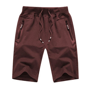 Pantalones cortos de gimnasio para hombre con 2025 bolsillos de la mejor calidad, pantalones cortos informales de algodón para correr, ropa de calle sólida para entrenamiento, uso informal OEM - Product Image 4