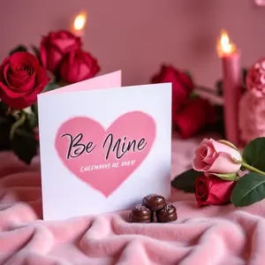 Aanpassen <span class=keywords><strong>Cartoon</strong></span> Stijl Handgeschilderde Roos Wenskaart Creatief Offset Gedrukt Karton Voor Valentijnsdag En 520 Cadeau - Product Image 3