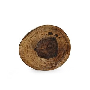 Sous-verres écologiques en écorce de bois de manguier, sous-verres classiques pour table à thé, sous-verres en noyer naturel, design rond/carré - Product Image 2
